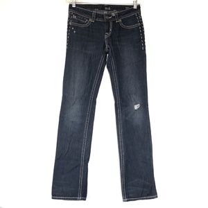 Mek Denim Edinburgh Straight Jeans Long Buckle 26